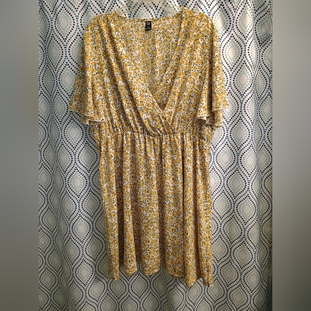Floral Yellow Dress